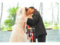 7月26日 今井諒さん小森純さん夫妻が、1周年記念婚を実施しました。